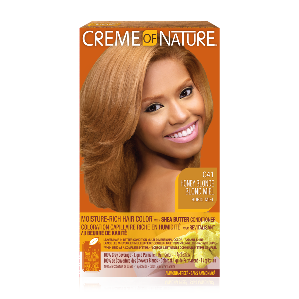 Creme Of Nature Hair Color – Exotic Shine Ginger Blonde 10.01 With Argan Oil, Conditioning Color For Vibrant Tones