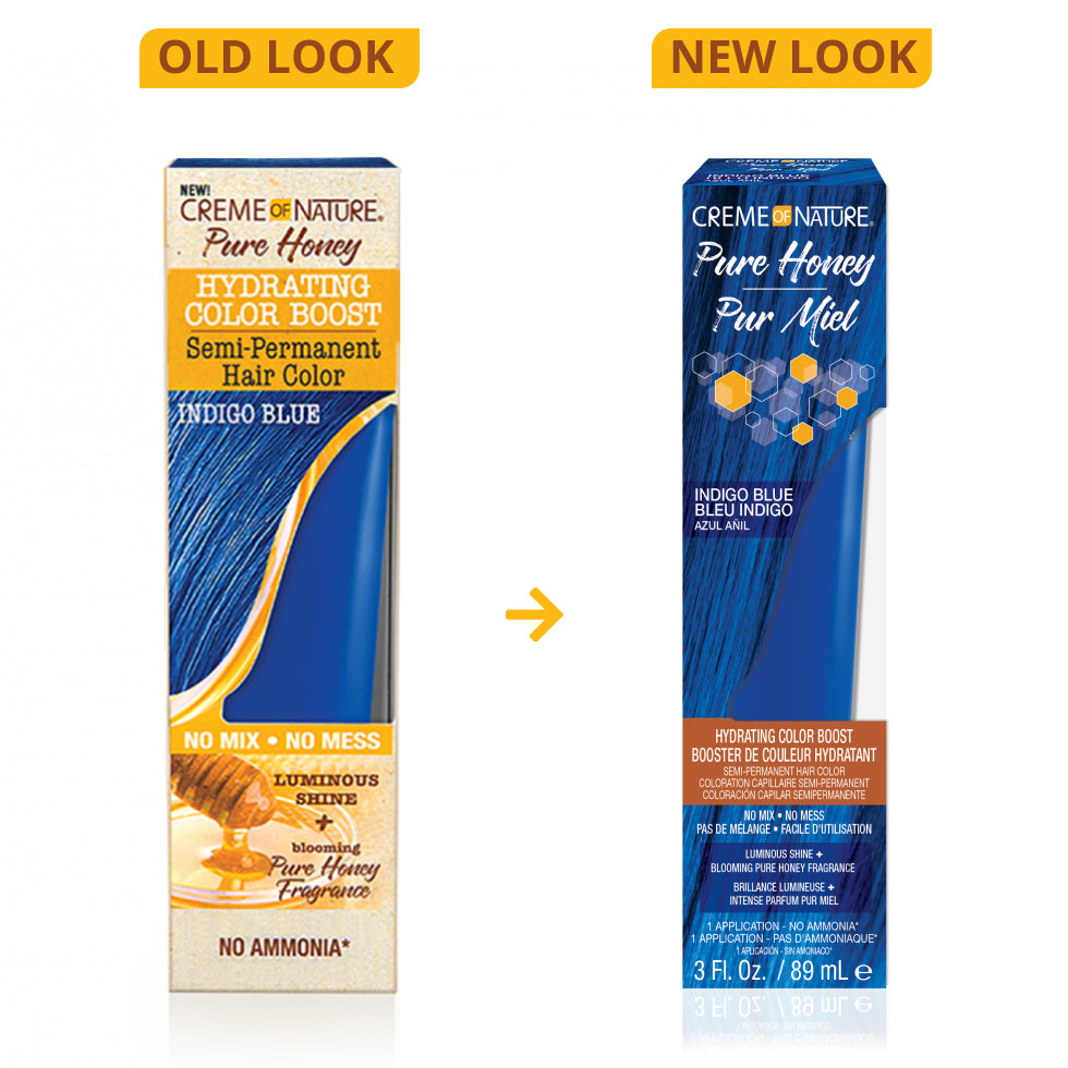 Hydrating Color Boost Semi-Permanent Indigo Blue Hair Dye