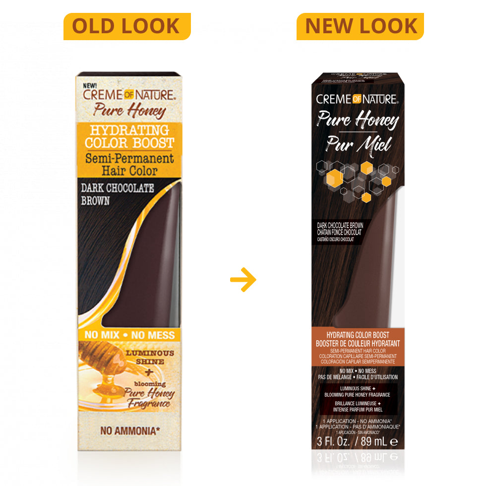 Hydrating Color Boost Semi-Permanent Dark Chocolate Brown Hair Dye