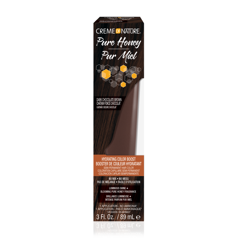 Hydrating Color Boost Semi-Permanent Dark Chocolate Brown Hair Dye