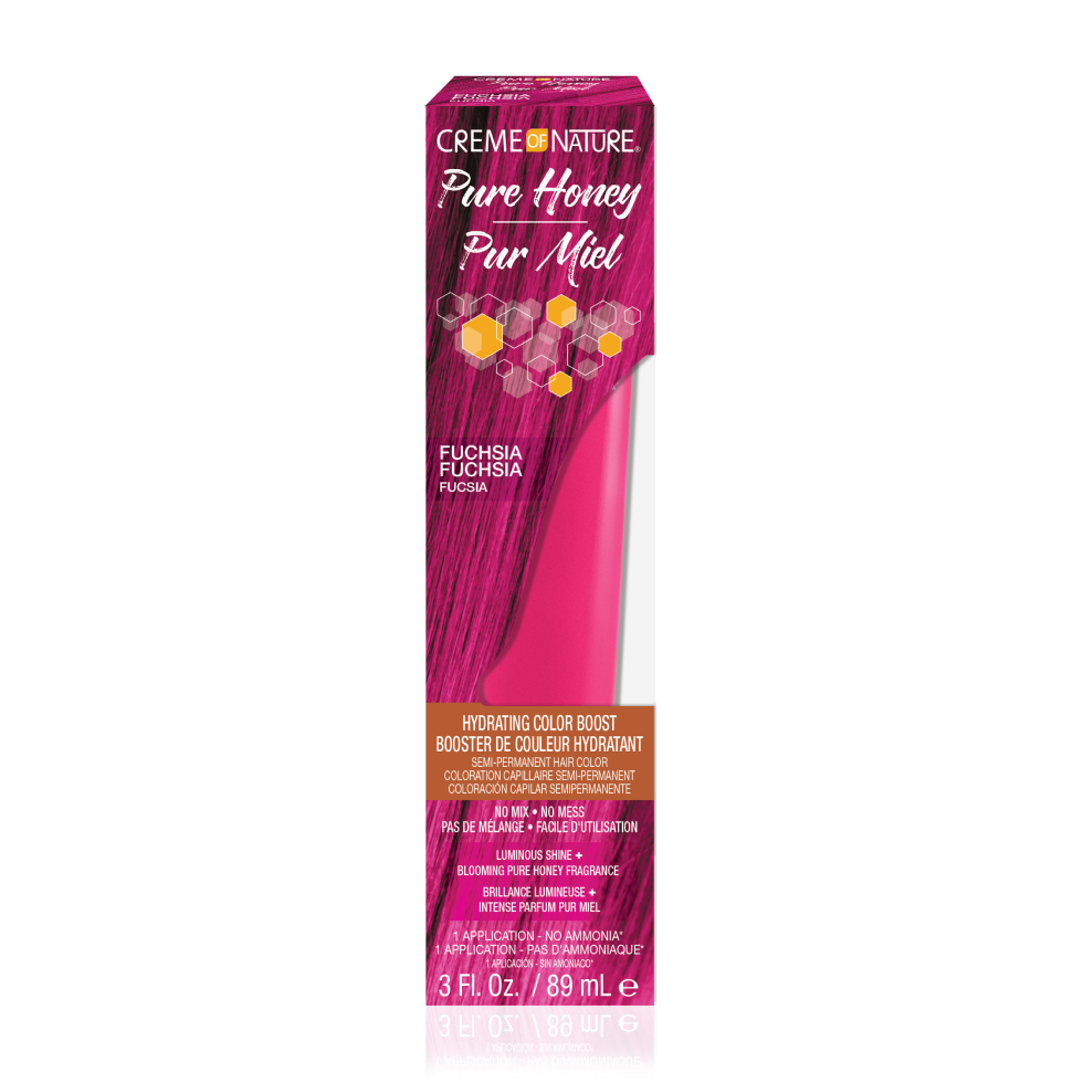 Hydrating Color Boost Semi-Permanent Fuchsia Hair Dye