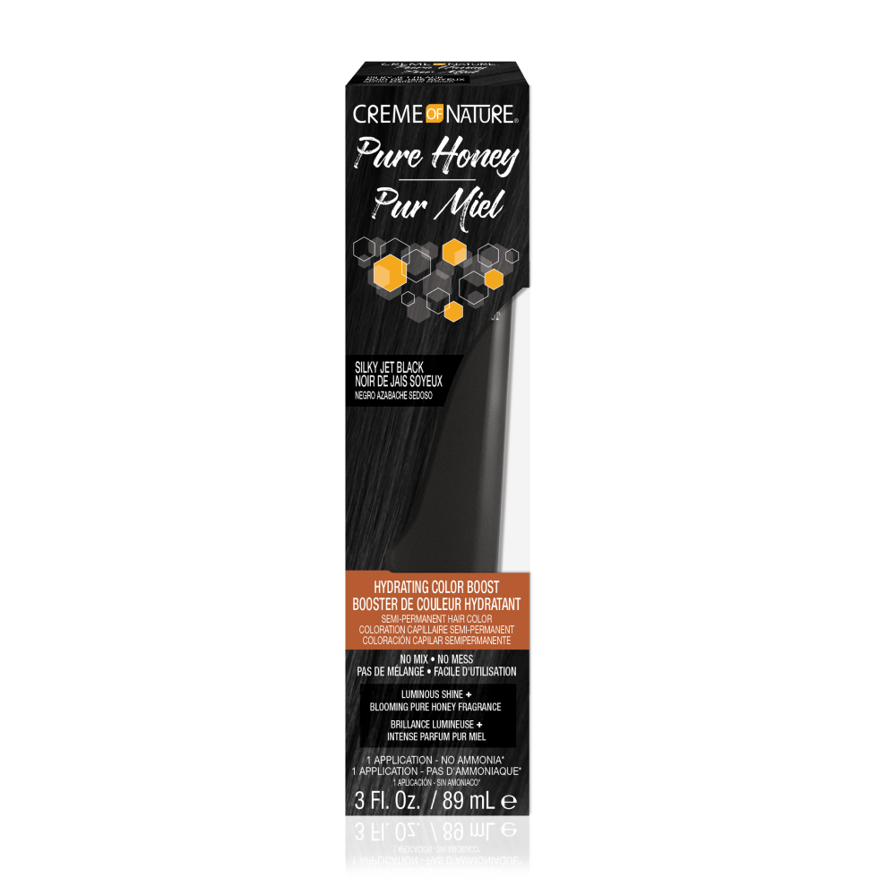 Hydrating Color Boost Semi-Permanent Jet Black Hair Dye