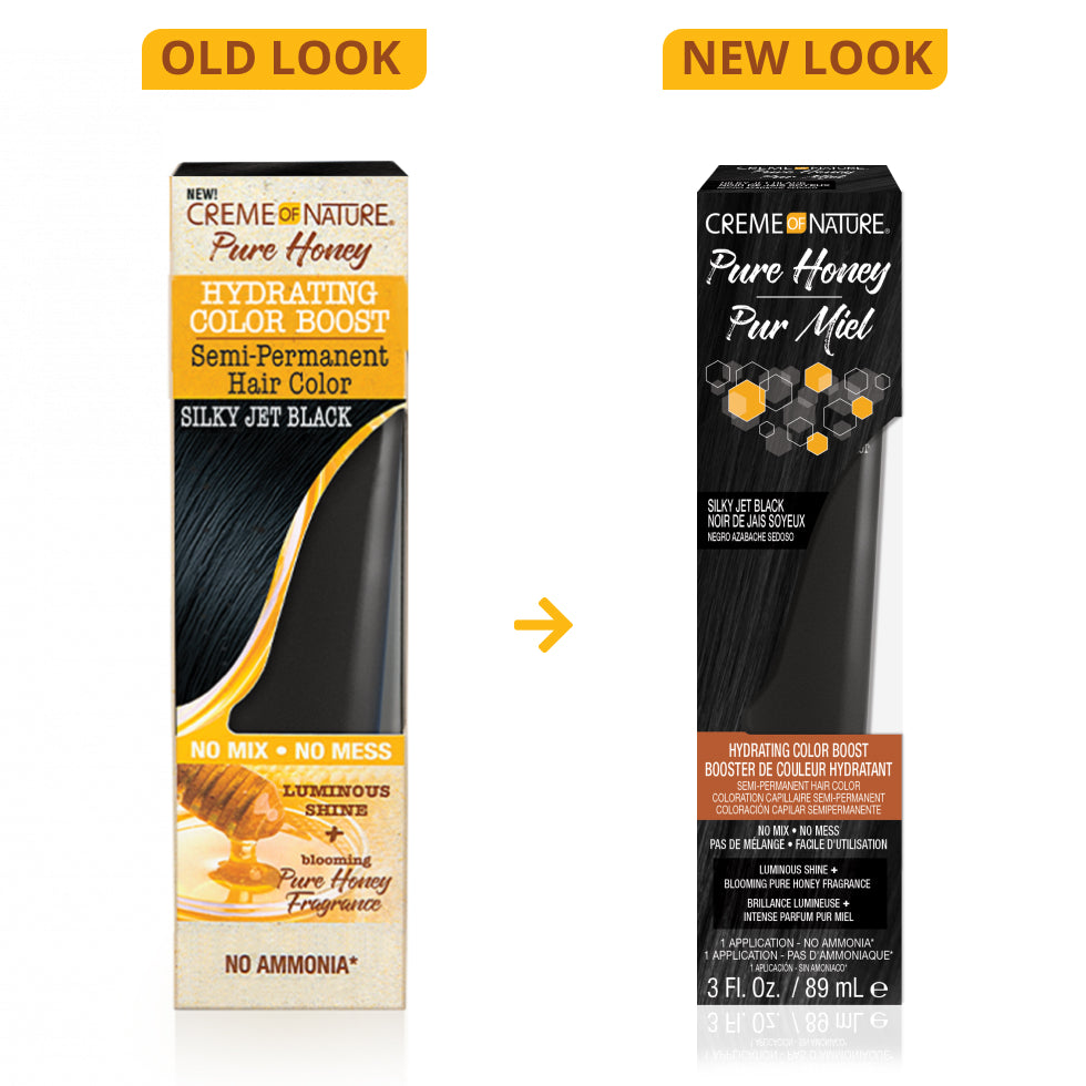 Hydrating Color Boost Semi-Permanent Jet Black Hair Dye