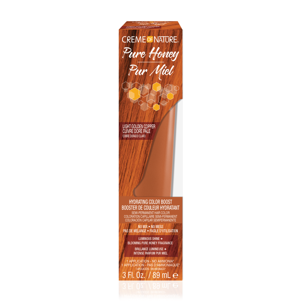 Hydrating Color Boost Semi-Permanent Light Golden Copper Hair Dye