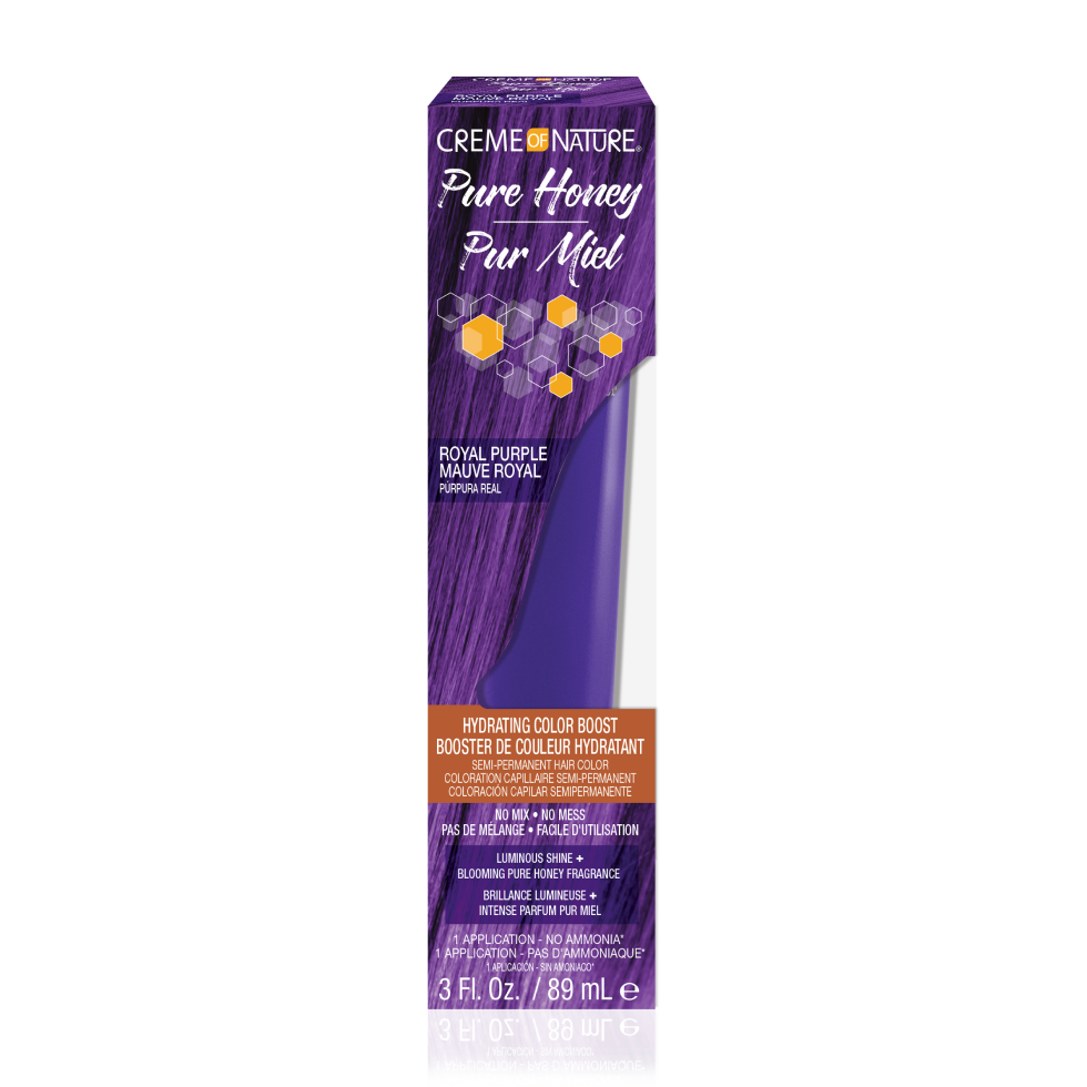 Hydrating Color Boost Semi-Permanent Royal Purple Hair Dye