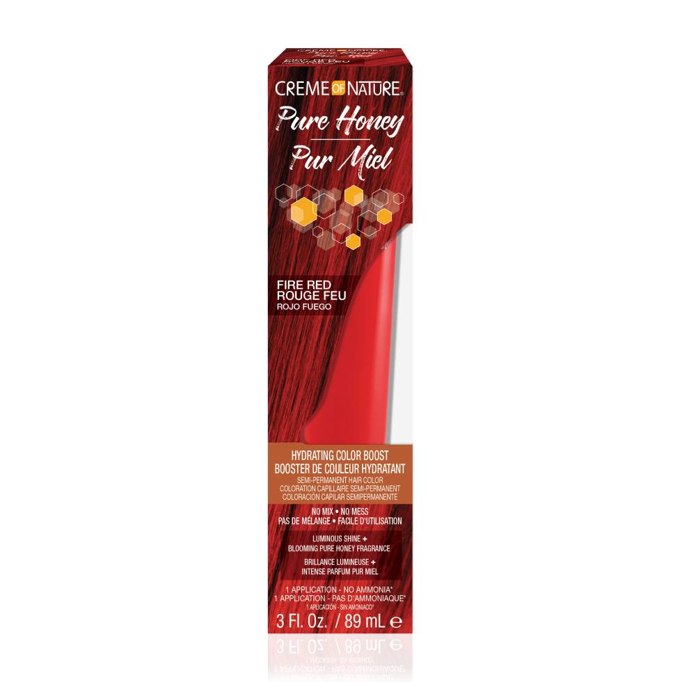 Hydrating Color Boost Semi-Permanent Fire Red Hair Dye