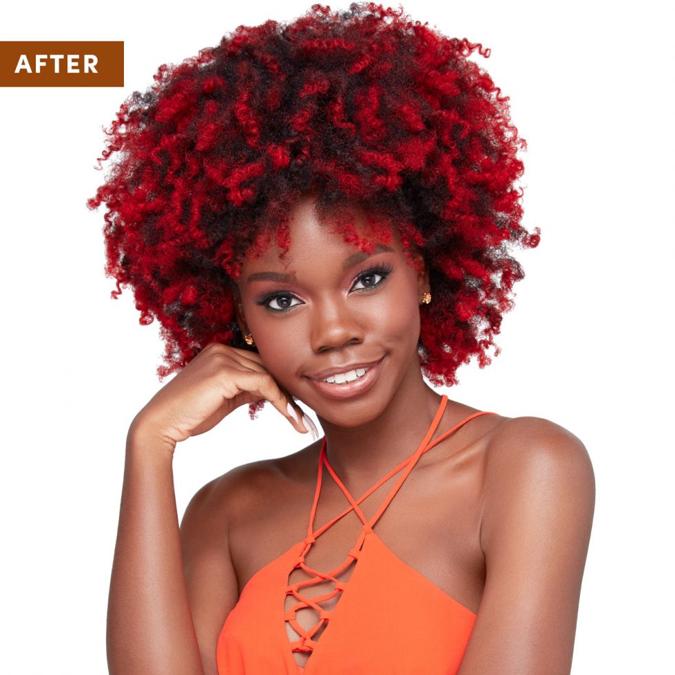 Hydrating Color Boost Semi-Permanent Fire Red Hair Dye